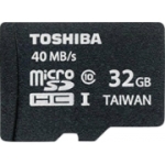 Toshiba Professional 32 GB microSDHC Speicherkarte (40 MB/s, Class 10, UHS-I)