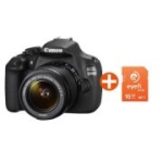 Canon EOS 1200D Kit 18-55mm IS II + Eye-Fi Mobi 16 GB Wi-Fi Karte