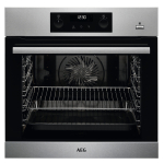 AEG BPB355020M Backofen SteamBake Pyrolyse 8 Heizarten Edelstahl AEG BPB355020M Backofen SteamBake Pyrolyse 8 Heizarten Edelstahl