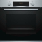 Bosch HBA533BS1 Backofen 60 cm LED-Display 5 Heizarten Edelstahl EEK: A