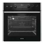 Gorenje BC737E301XG Einbau-Herd-Elektro kochfeldgebunden Gorenje BC737E301XG Einbau-Herd-Elektro kochfeldgebunden