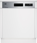 Beko DSN28431X Geschirrspüler integrierbar sehr leise 42dB halbe Beladung EEK: A+++