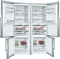 Bosch KYF56PI4P  bestehend aus: KGF56PI40 + KGF56PI40 + KSZ39AL00